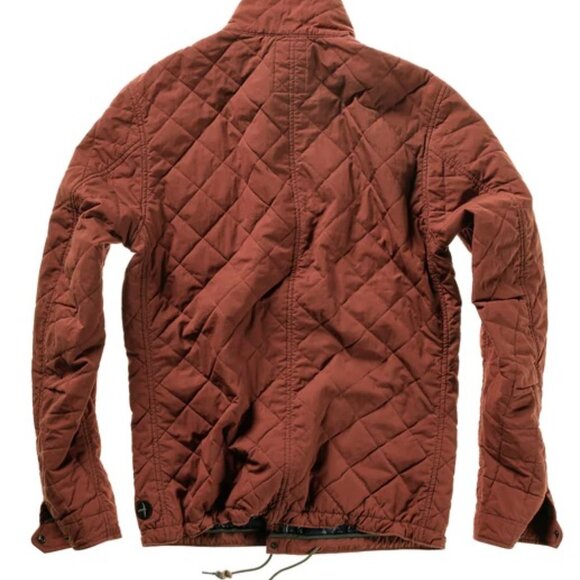 Relwen Quilted Insulated Tanker Jacket in Chestnut Brown Sz 2X - Picture 16 of 16